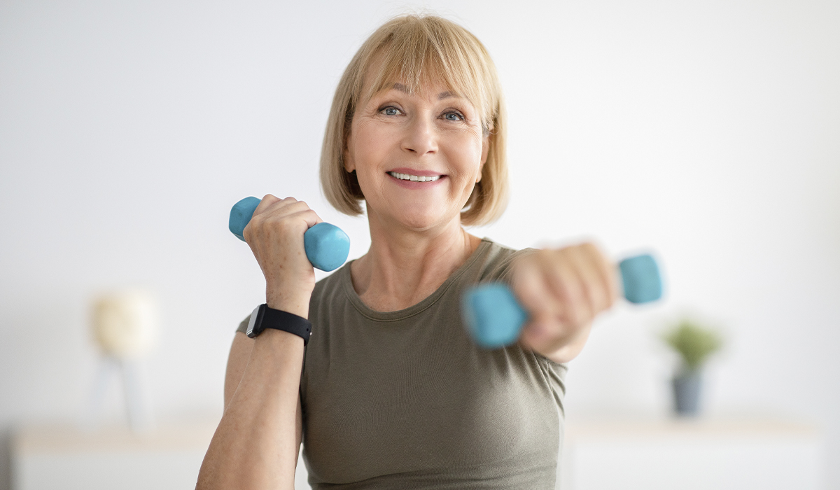 Strength training to maintain muscle and metabolism