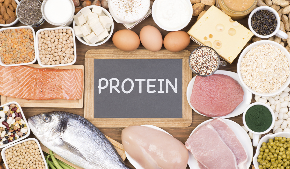 Prioritise protein for fullness and muscle support
