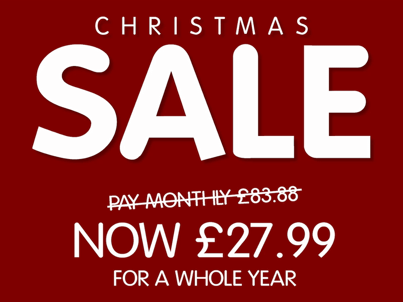 Christmas sale