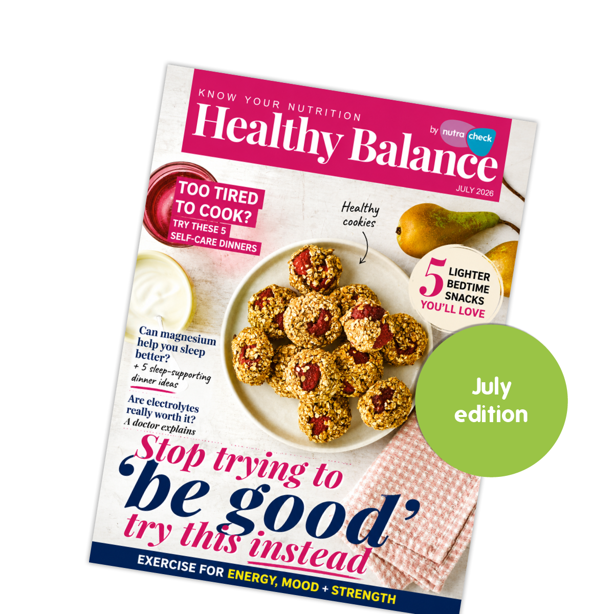 Click for July's Healthy Balance magazine