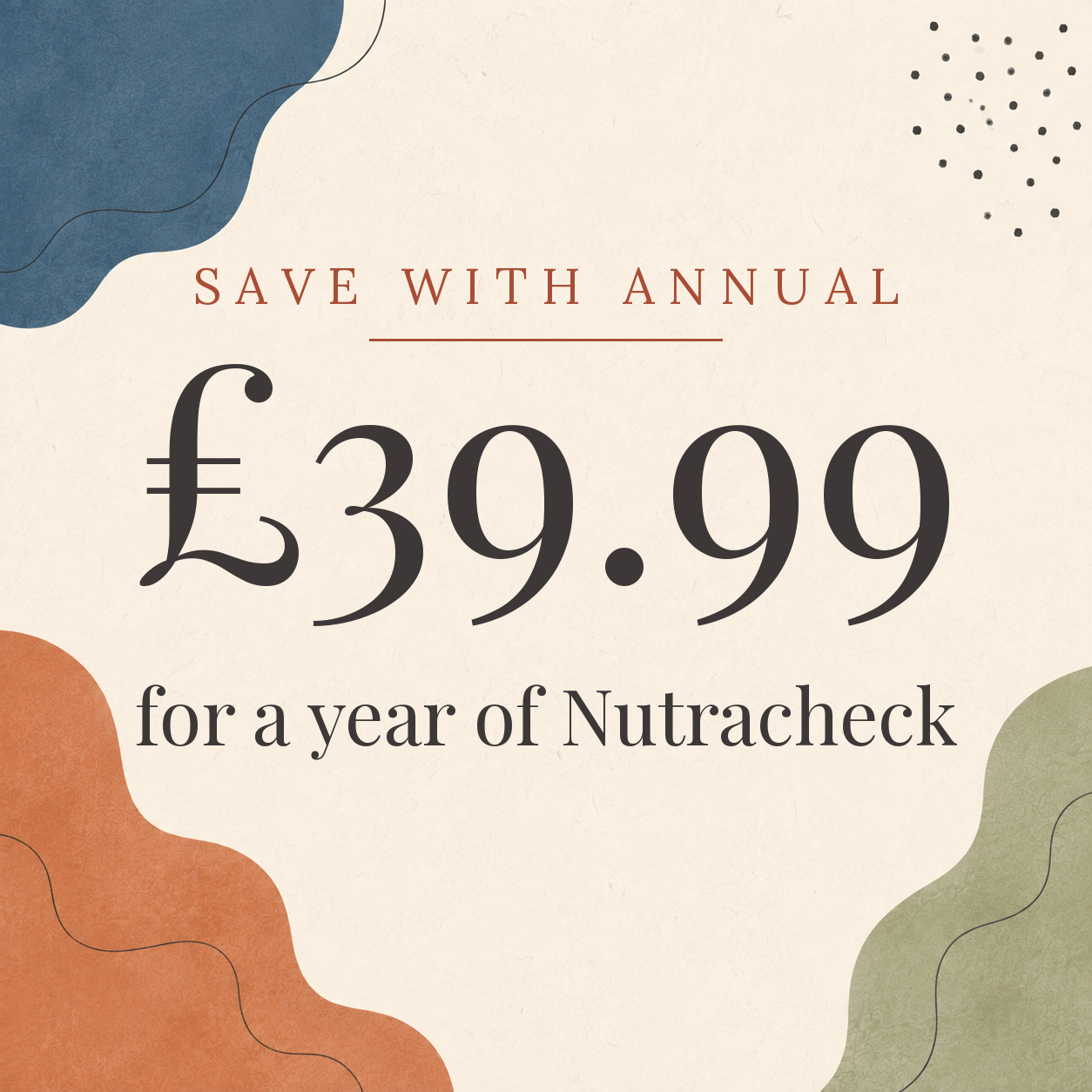 Click for our annual savings