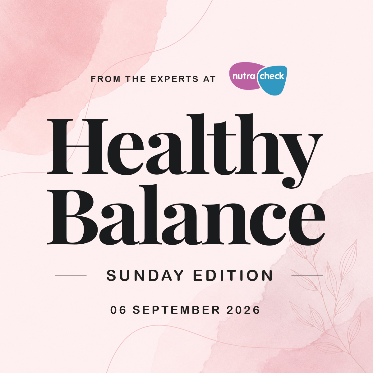 Healthy Balance Newsletter