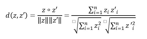 Degree of similarity 