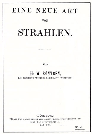 Front cover of W.R. first publication