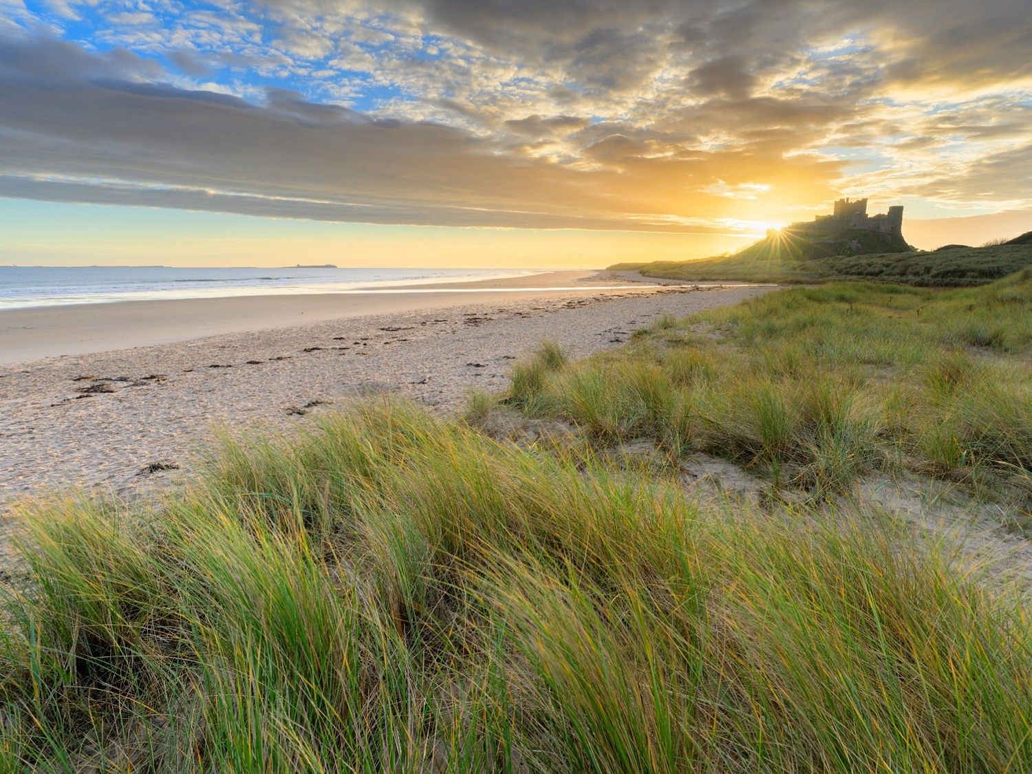 Bamburgh Beach