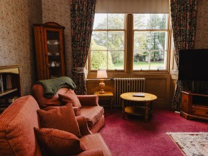 Living area in Cheviot Manor