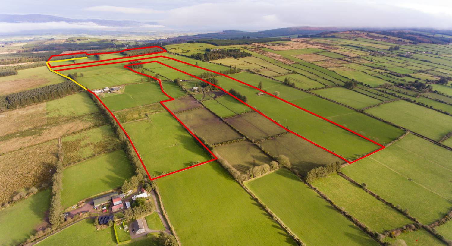 Residential farm for sale where three Munster counties meet
