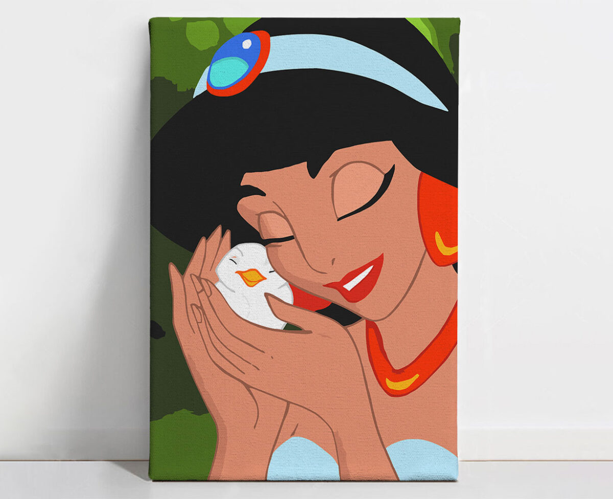 Princess Jasmine Kids Paint Kit - Image 1