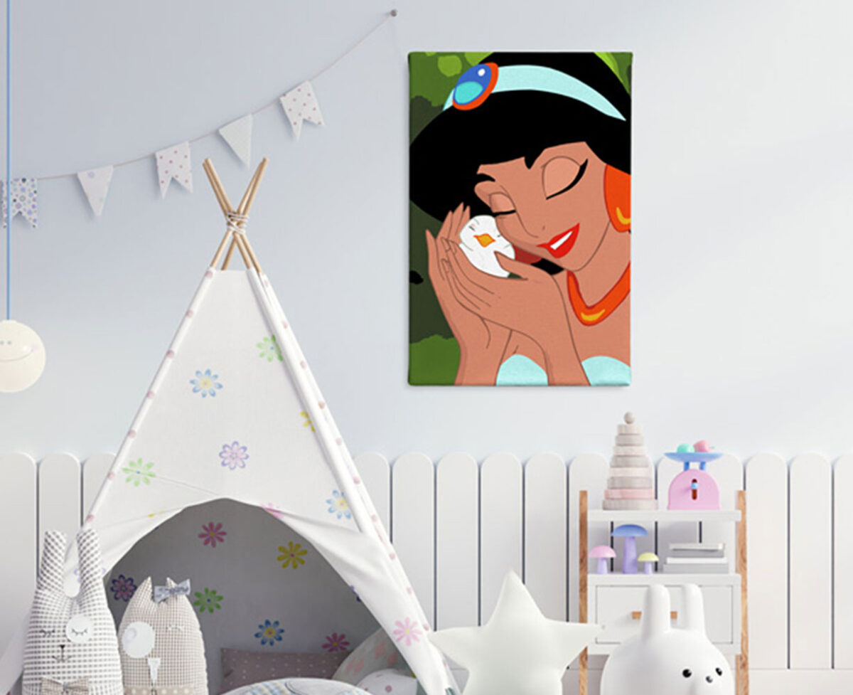 Princess Jasmine Kids Paint Kit - Image 