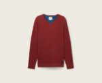 V-Neck Sweater in Red - Image 