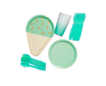 Ice Cream Paper Set in Green - Image 