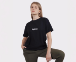 Fighter T-shirt in Black & White - Image 