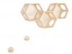 photo-1-Pose d'une étagère murale IKEA + Pose de 3 étagères / modules hexagonales et 2 marches (pour chat) en pin