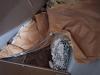 photo-0-Cloison + isolant sur petit mur sous comble