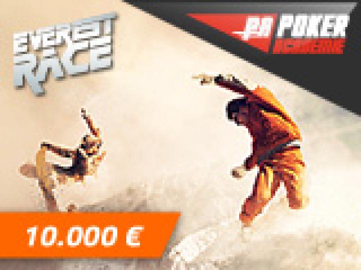 Classement de la 10K€ Poker Academie Race de Mars sur Everest