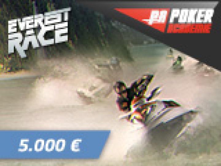 5K€ Poker Academie Race sur Everest Poker en Avril