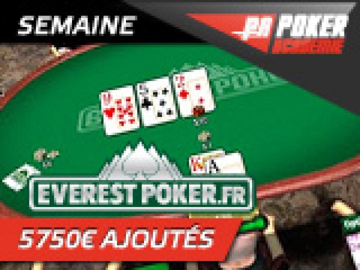 Semaine Everest avec 5750 € ajoutés !