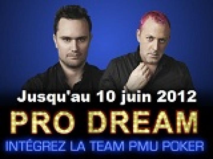 Pro Dream: Intégrez la Team PMU Poker