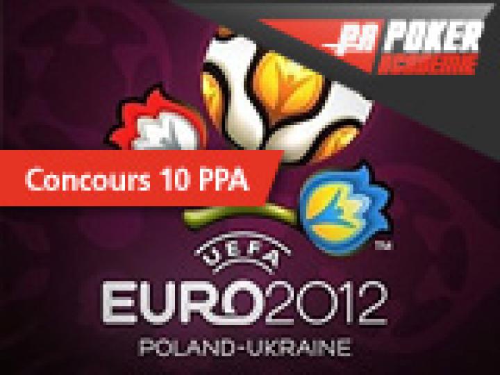 Résultats du concours PA sur l'euro 2012