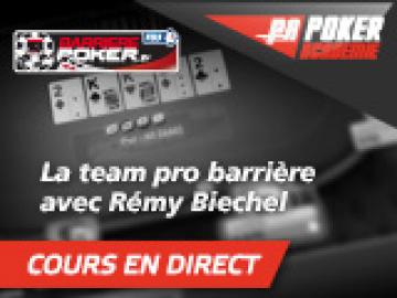 Cours en Direct avec Remy Biechel (Team Pro Barriere)