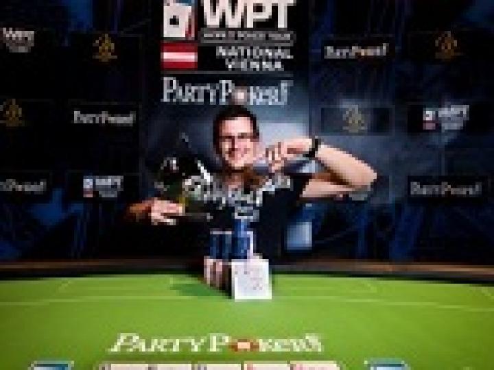 Tomaž Kogovšek vainqueur du WPT National Series Vienna