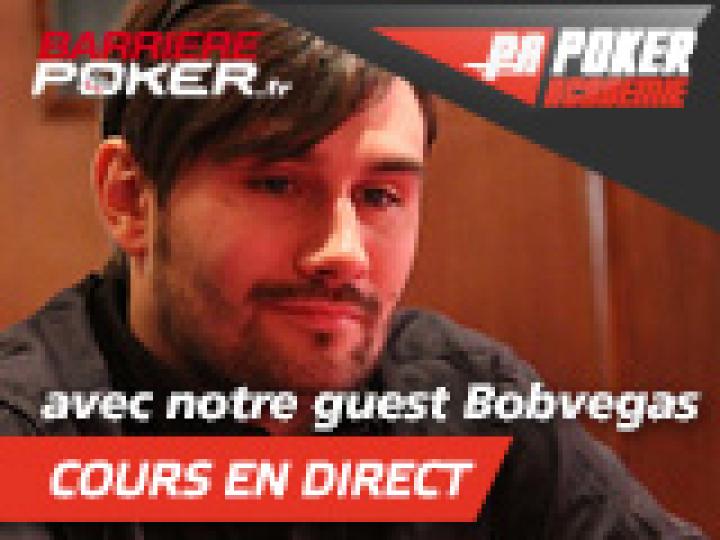 Cours en direct avec Bobvegas