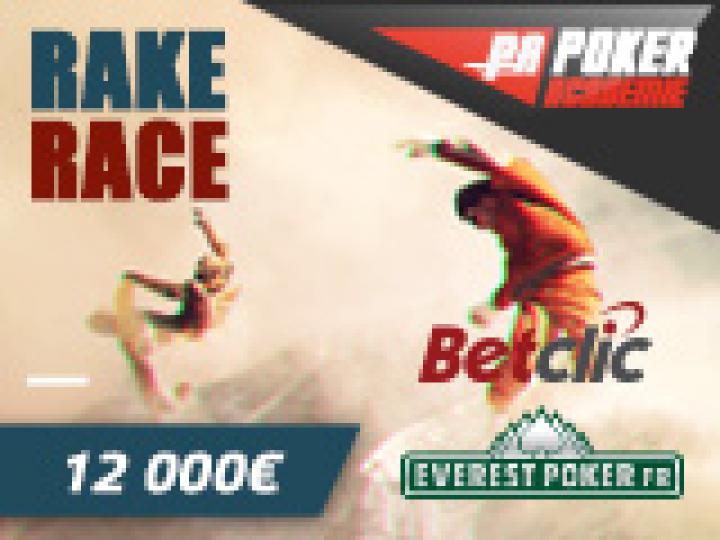 Classement 12K€ Poker Academie Race sur Everest
