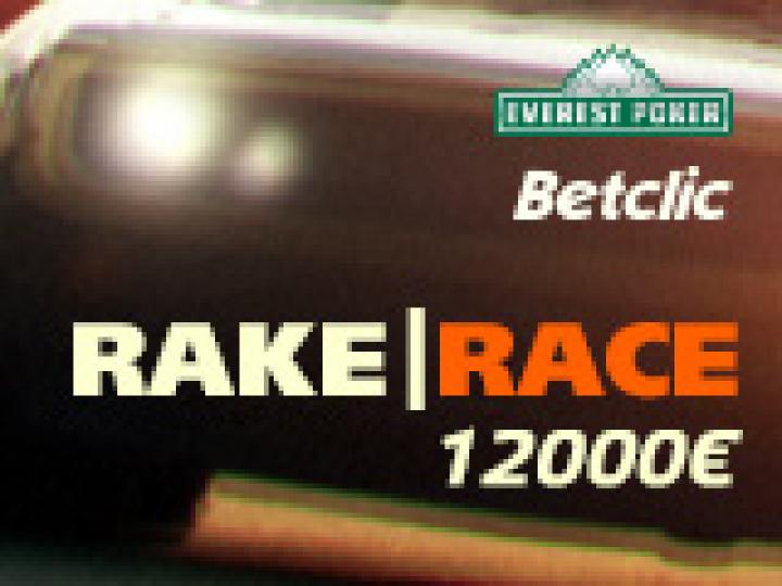 Classement Rake Race PA sur Everest-Betclic: 12 000 €  à gagner