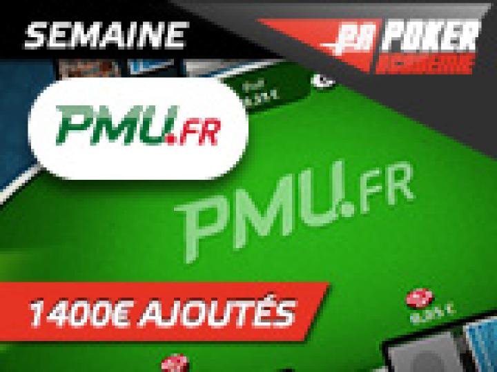 Semaine double PMU avec 1400€ ajoutés
