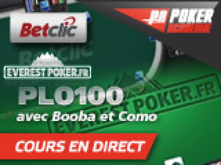 Cours en direct avec Como et Booba en PLO100