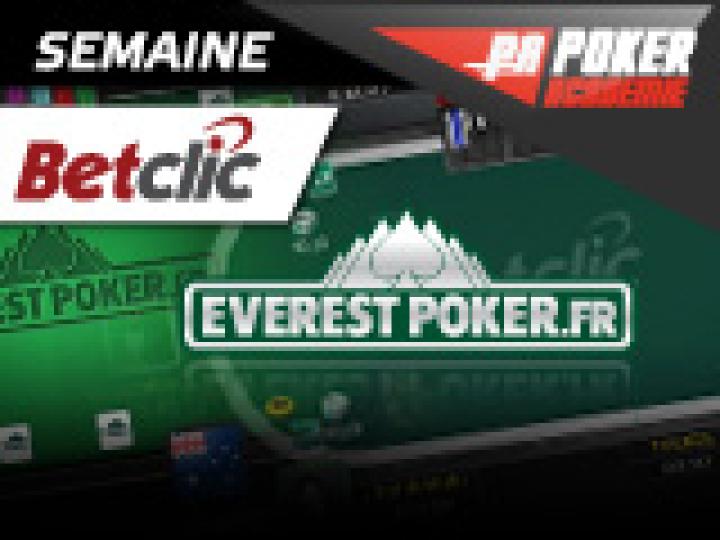 Semaine Everest/Betclic avec 400€ ajoutés