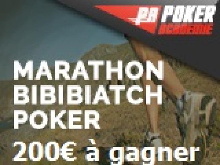 Découvrez le marathon poker de Bibibiatch