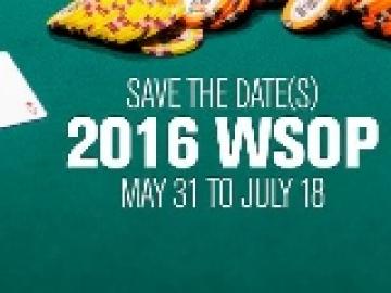 Programmation des WSOP 2016 : Les premières informations dévoilées