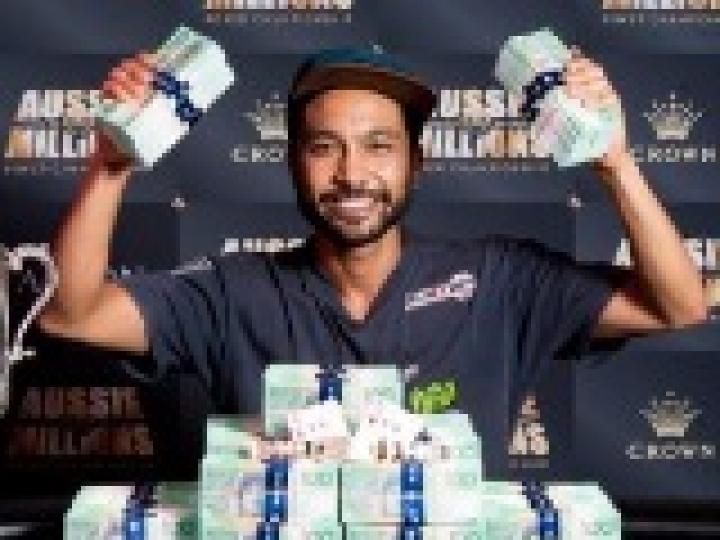 Aussie Millions 2017 : D'un satellite de 90€, à la victoire finale pour plus d'1 million de gains !