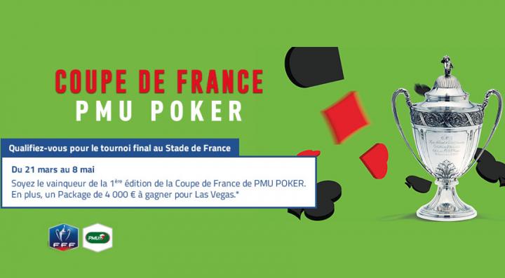 Coupe de France PMU Poker : Gagnez un package WSOP de 4000€