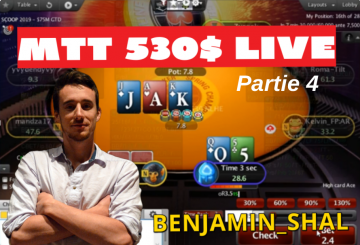 [Replay] Benj joue en live des MTT High Stakes [4/5]