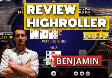 Benj review sa victoire du 500€ High Roller des Mini WSOP - Part2