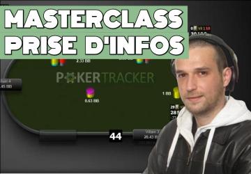 La prise d'informations en tournoi (sharkscope, HUD, prise de notes)