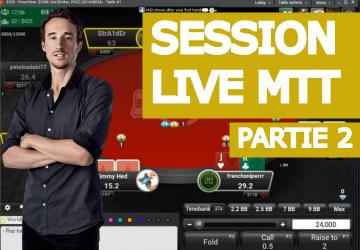 Replay : Benj joue en live des hauts buy-in (2)