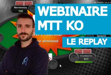 Replay Webinaire :  Initiation aux tournois KO