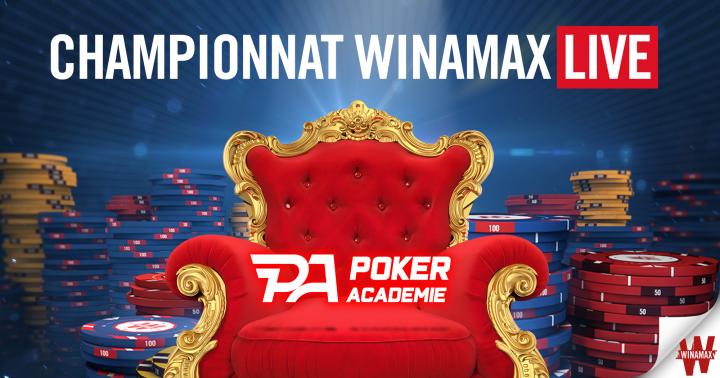 PokAc Winamax Live  : On vous envoie sur le circuit live (2500€ de lots ajoutés) !