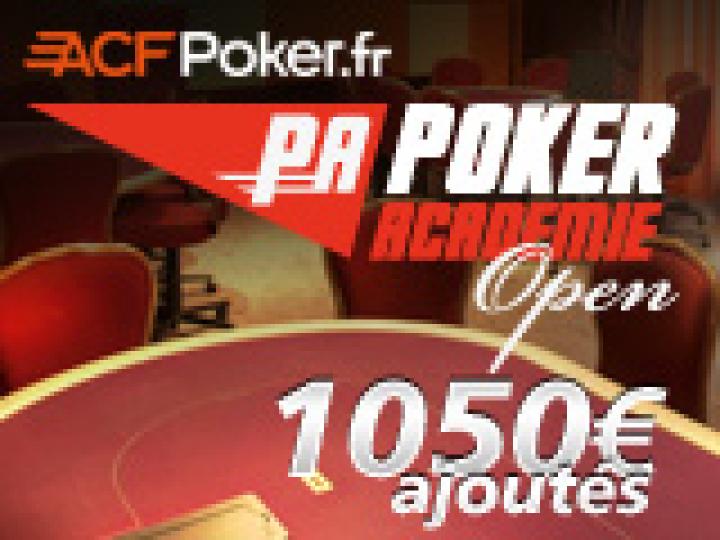 Semaine ACFPoker 1050€ ajoutés Special PAO2