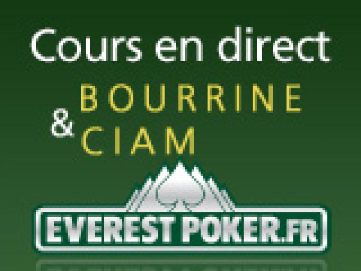 Bourrine et Ciam en duo sur Everest Poker