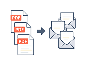 Envoyer un lot de plusieurs PDF