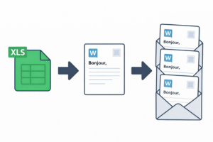 Publiposter des lettres personnalisées en masse
