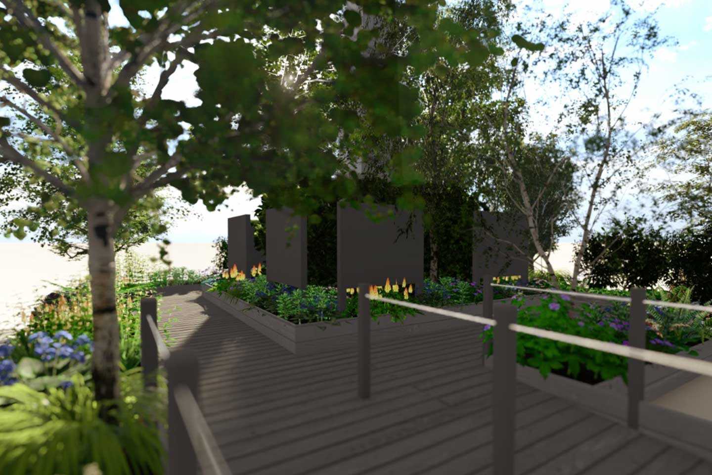Dave Green Landscapes Millboard RHS Chelsea 3