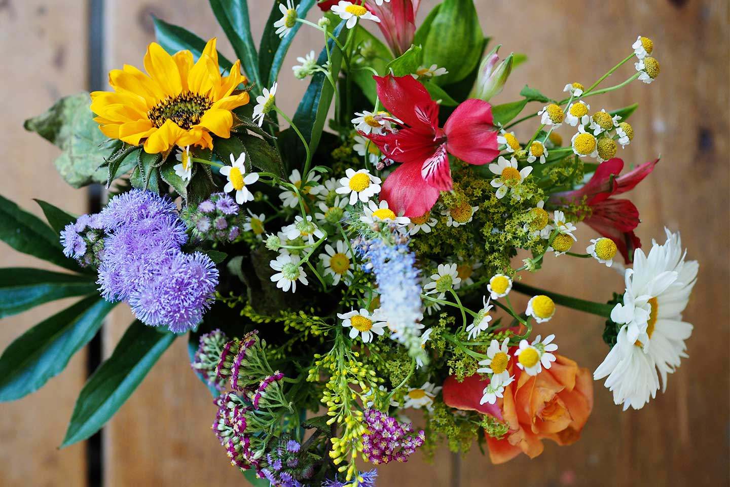 Flowers table