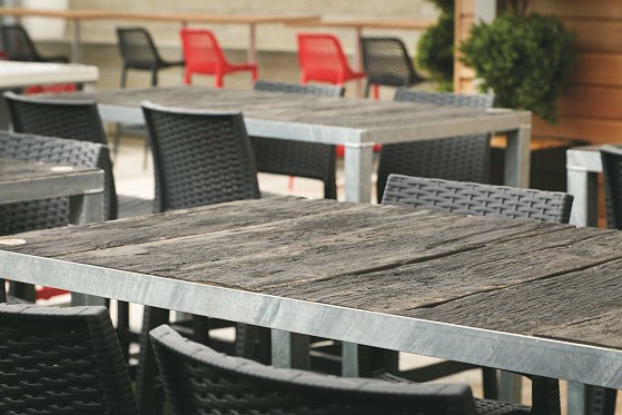 Millboard table tops