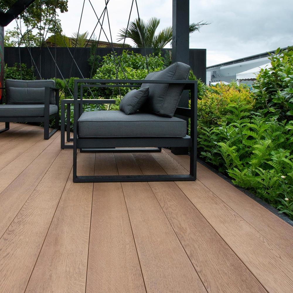 Enhanced Grain Coppered Oak