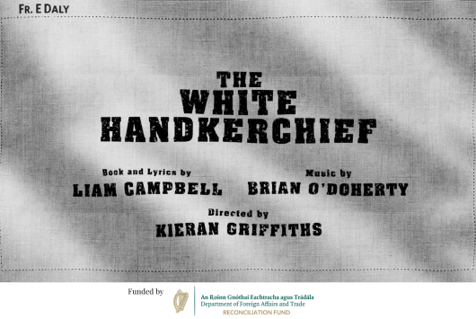 White handkerchief with Rec fund
